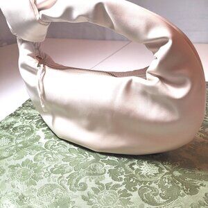 Melie Bianco Brigitte Mini Satchel Ivory Vegan Leather Knot Bag Anthropologie